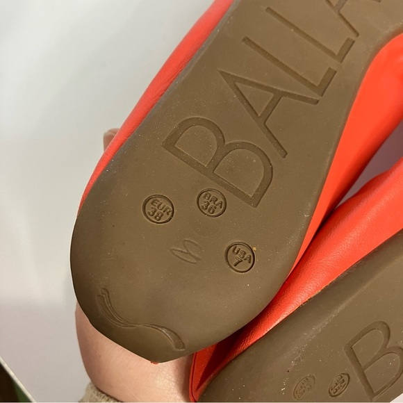 Corso‎ Como Ballasox ballet flats bright orange size 7 - Picture 7 of 8